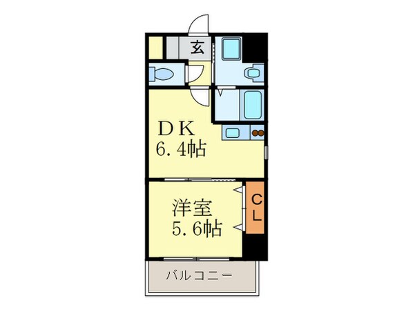 S-FORT江坂Fioreの物件間取画像